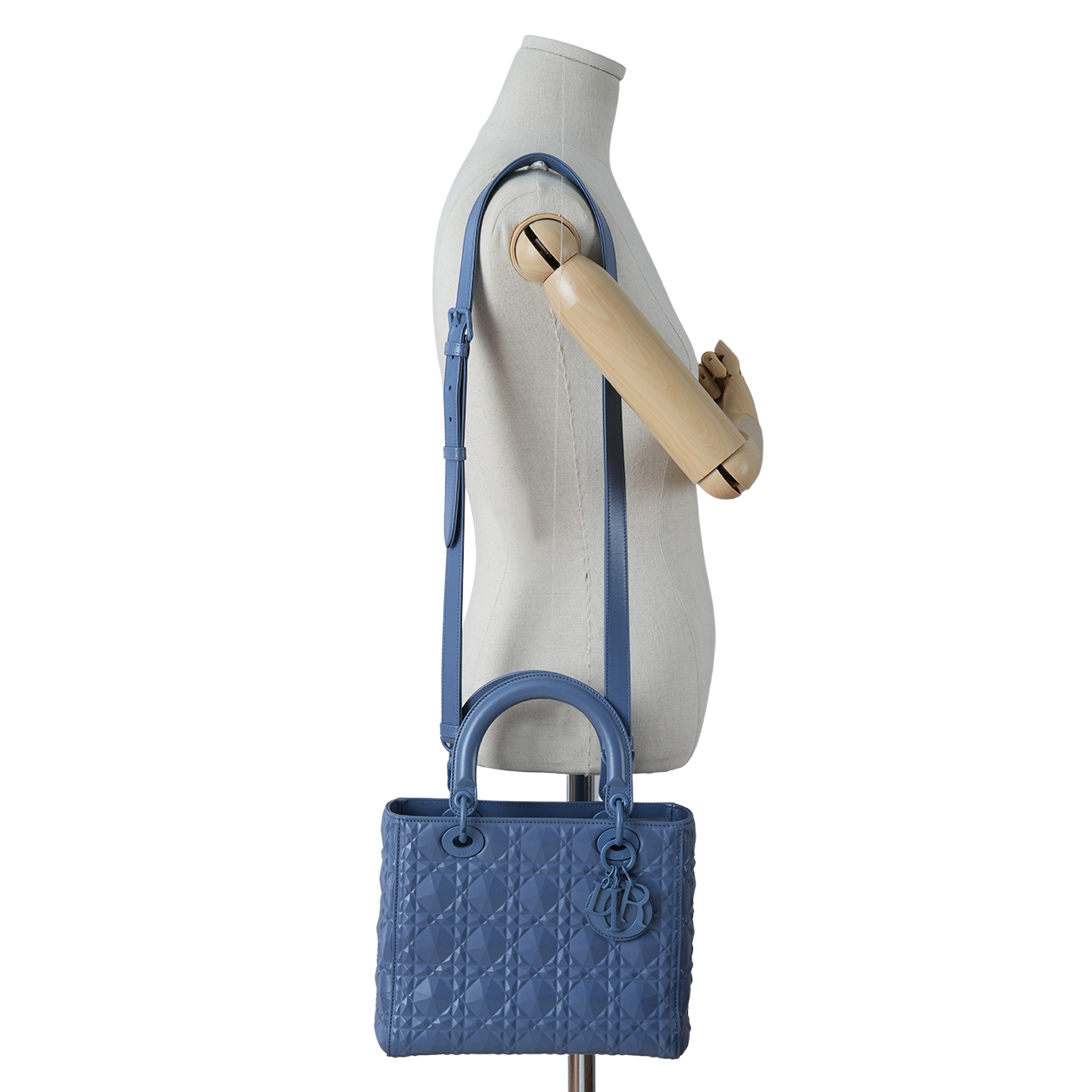 CHRISTIAN DIOR(USED)크리스찬디올 레이디디올 미듐 다이아몬드백